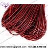 Burgundy Red Round Smooth Copper Hand Embroidery French Fine Metallic Wire Goldwork Bullion Indian Gimp Dabka Purl