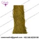 French Metallic Gimp Copper Bullion Wire Wire For Embroidery Work - Olive Green in color