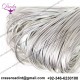 Silver Round Smooth Copper Hand Embroidery French Fine Metallic Wire Goldwork Bullion Luneville Tambour Indian