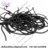 Black twisted cannetille