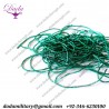 Turquoise curly cannetille