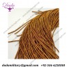 Spiral French Wire, 2 mm diameter. Golden brown color