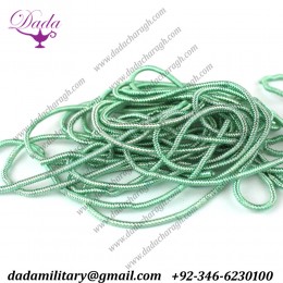 Twisted cannetille Green water
