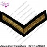 Army Chevron Lance Corporal Gold On Black Rank Chevron