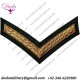 Army Chevron Lance Corporal Gold On Grass Green Rank Chevron
