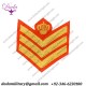 Army Grade Insignia Royal Fusilier Staff Sargent Rank