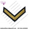 British Army ranks Yorkshire Regiment Lance Corporal Chevron, Brunswick Green LCpl Rank Mess Dress