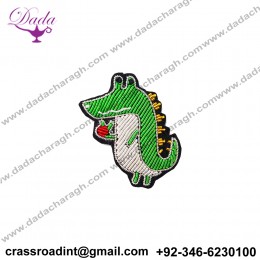 Brooch Patches Embroidered Fabric Applique Sewing Brooch For clothing accessories