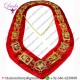 REGALIA MASONIC Shriner's Dress GOLD METAL CHAIN COLLAR RED VELVET