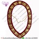 REGALIA MASONIC, SHRINERS, DRESS METAL CHAIN COLLAR