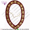 REGALIA MASONIC, SHRINERS, DRESS METAL CHAIN COLLAR