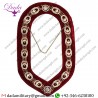 Shriner Chain Collars With Stones