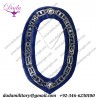 Freemasonry Regalia Masonic Silver Craft Working Tools Metal Chain Blue Collar