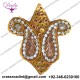 Bullion and Rhinestone Appliques