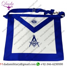 Wholesale Hand Embroidered Masonic Regalia Apron Masonic Master Mason Apron