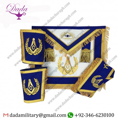 Wholesale Masonic Regalia Cuff And Apron Sets