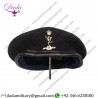 Army Military Silk Lined, R Sigs, Royal Signals Blue Beret & Badge Nco Metal