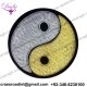 bullion brooch Supplier Custom Hand Embroidery India Bullion Silk Patch Metallic Wire Clothing Horse Badge