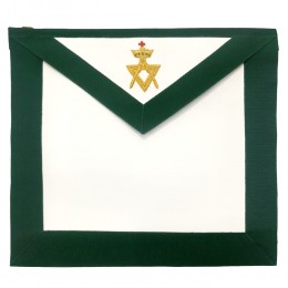 Allied Masonic Degree AMD Member Hand Embroidered Apron