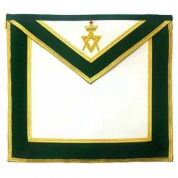 Allied Masonic Degree AMD Past Sovereign Master Apron Hand Embroidered