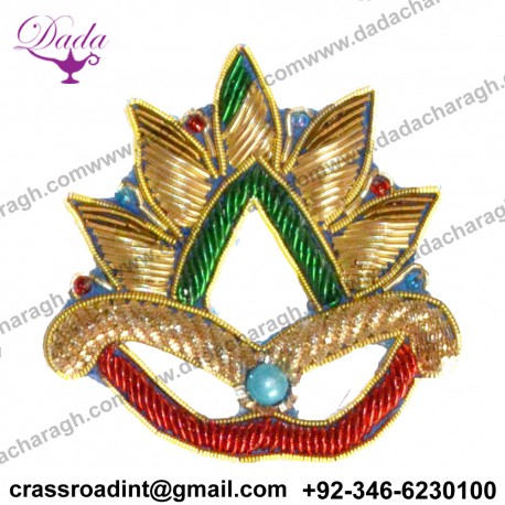 Bullion Wire Applique