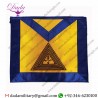 20th Degree Scottish Rite Masonic Apron - Blue & Gold