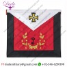 27th Degree Scottish Rite Masonic Apron - Black & Red