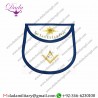 And There Was Light, Master Mason Apron, printed
