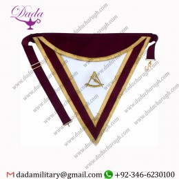 Bricks Masons Royal & Select Masters Officer's & Past Master's Apron
