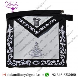 custom Bullion embroidery apron Masonic Apron