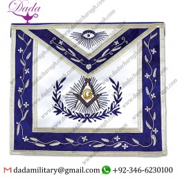 Hand Embroidered Masonic Master Masonic Apron