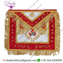 Hand Embroidered Masonic Royal Arch PHP Apron