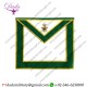 High quality hand embroidery masonic Master Mason Apron