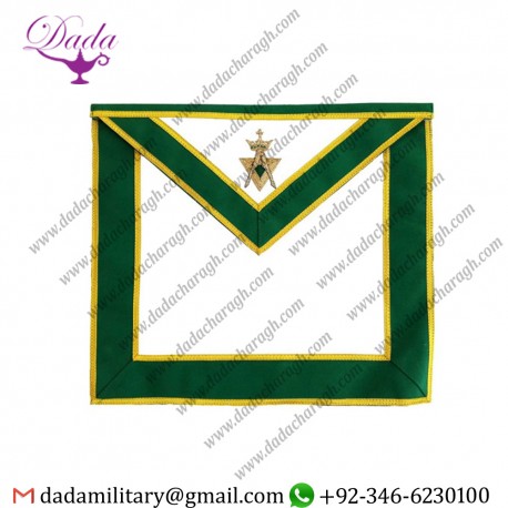 High quality hand embroidery masonic Master Mason Apron