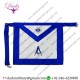 Junior Deacons Blue Lodge White Leather Square Mason Masonic Apron