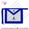 Junior Deacons Blue Lodge White Leather Square Mason Masonic Apron