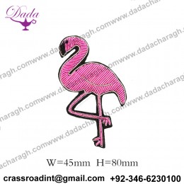 Bullion wire fashion bird pin brooch badge