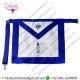 Mason Junior Warden White Leather Square Masonic Apron