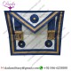 Mason Masonic Regalia Embroidered White Leather Apron Bicentennial Jewel Vintage 1965 Scottish Medal