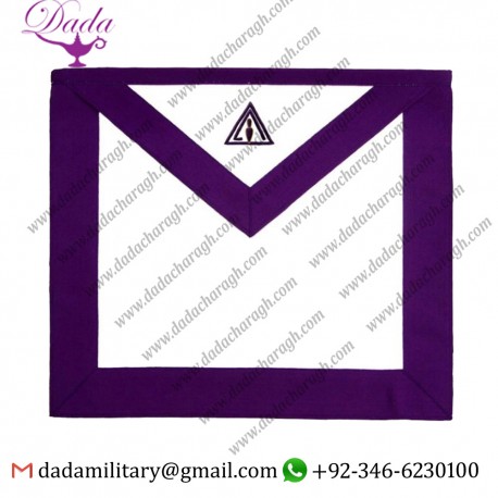 Masonic Council RSM Royal & Select Master Member Apron