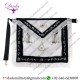 Masonic Embroidered Past Master Mason Masonic Grand Master Embroidered Apron With Silver Beads