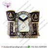 Masonic Grand Lodge Master Mason Apron, Cuffs With Chain Collar