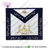 Masonic Grand Lodge Past Master Apron Gold Hand Embroidery Apron