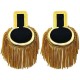 Red Blazer Gold Epaulettes, Gold Fringe Marching Band Epaulet