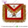 Masonic Massachusetts Chapter Apron Hand Embroidered