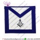 Masonic Master Mason Hand Embroided Apron With Square Compass With G Velvet