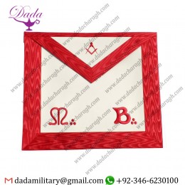 Masonic Master Mason MB Square Compass Apron