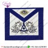 Masonic Past Master Apron Hand Embroided Apron