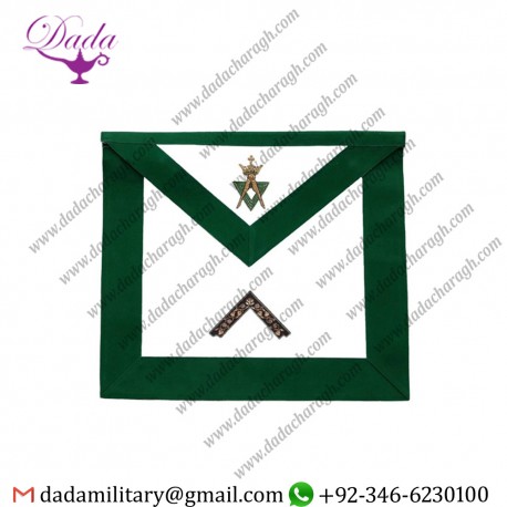 Masonic Regalia Craft Master masons MM Apron Officer Collar and Glove