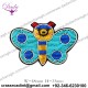 Butterfly brooch pin female Indian silk hand embroidery creative wild badge